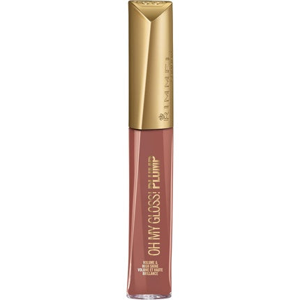 Luciu de buze, Rimmel, Oh My Gloss Plump, Spiced Nude