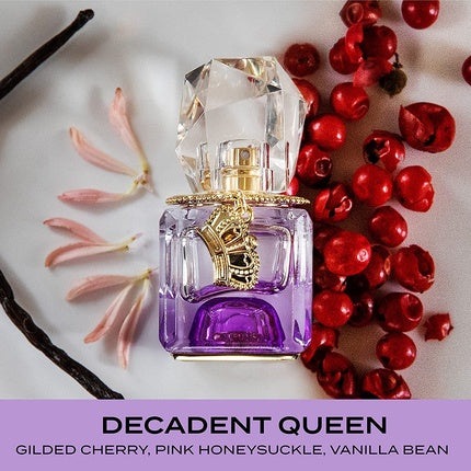 Eau De Parfum Juicy Couture Oui Play Decadent Queen - Sticlă Violetă cu Capac în Formă de Diamant