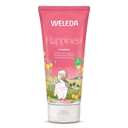 Gel de duș Weleda Happiness cu grapefruit - 200 ml