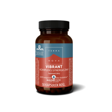 Supliment Terranova, Vibrant Synergistic Complex, capsule, 50 buc, maroniu