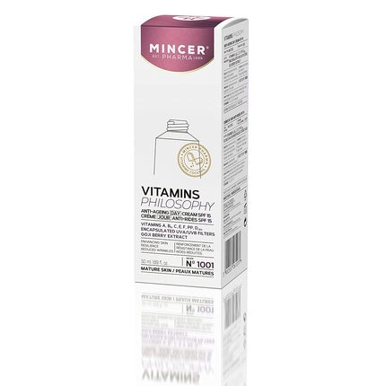 Cremă de zi, Mincer Pharma, Anti-Aging, SPF 15, 50 ml