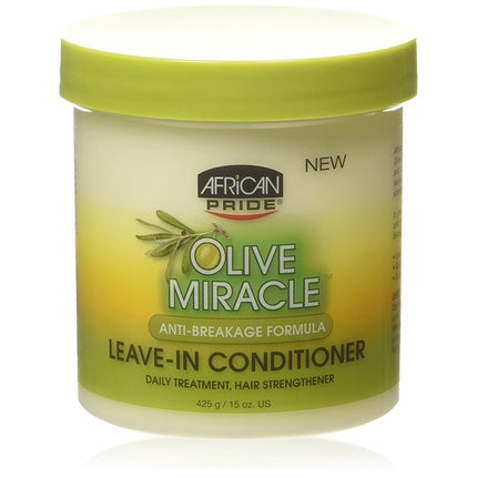 Condiționator fără clătire African Pride Olive Miracle, 15 Oz