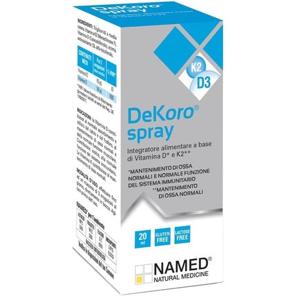 Spray Oral Named Dekoro 20ml cu Vitamina D3 și K2