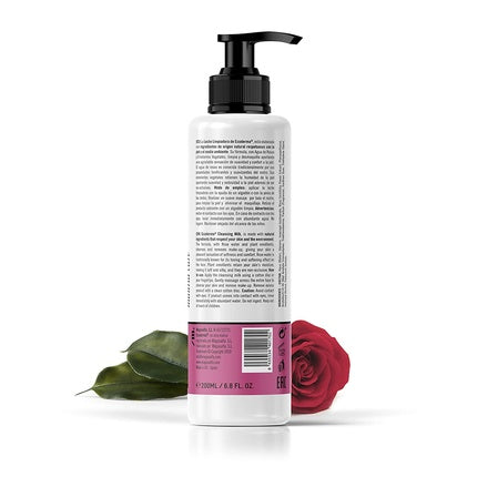 Lapte demachiant, Ecoderma, 200ml, curăță și îndepărtează machiajul
