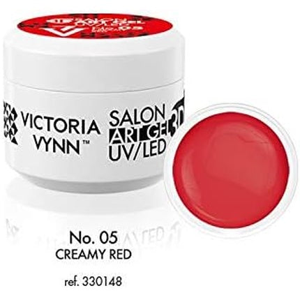 Gel Polish Victoria Vynn Art Gel 3D 05 Cremiu Roșu 5ml