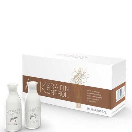 Serum Păr, Vitality's Keratin Control Illuminating Serum, Pachet cu 12 bucăți