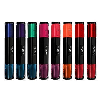 L'Oréal Paris Infallible Gel Duo Nail Polish, 2 buc., 06 Double Entendre + 21 Always a Lady
