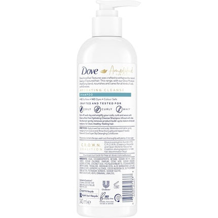 Șampon Dove Amplified Textures, Curățare Hidratantă