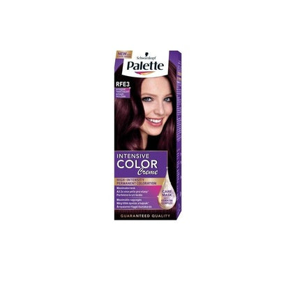 Vopsea de păr permanentă Palette Intensive Color Creme RFE3 Intensive Aubergine