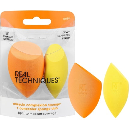 Set Bureti Machiaj, Real Techniques, Miracle Complexion si Concealer
