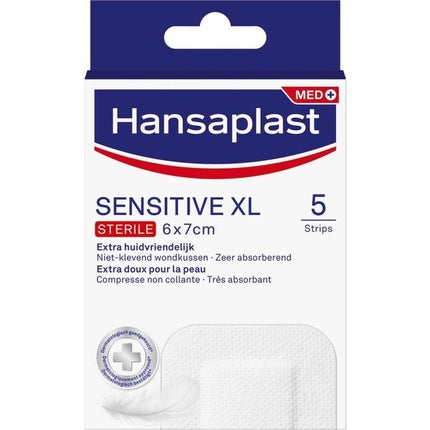 Plasturi, Hansaplast, Sensitive XL, 5 bucăți