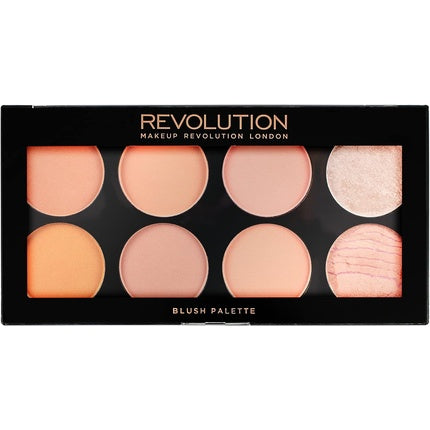 Paletă fard de obraz, Makeup Revolution, Ultra Blush, Hot Spice