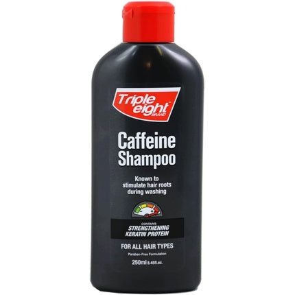 Șampon, Triple Eight, Caffeine, negru, 250ml