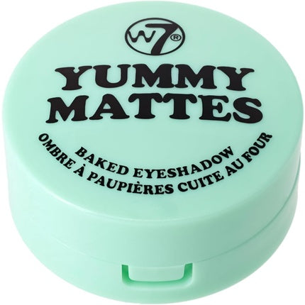 Fard de pleoape, W7, Yummy Mattes, verde