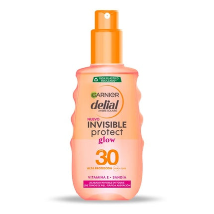 Spray protectie solara, Garnier, Delial Invisible Protect Glow SPF30, 150ml