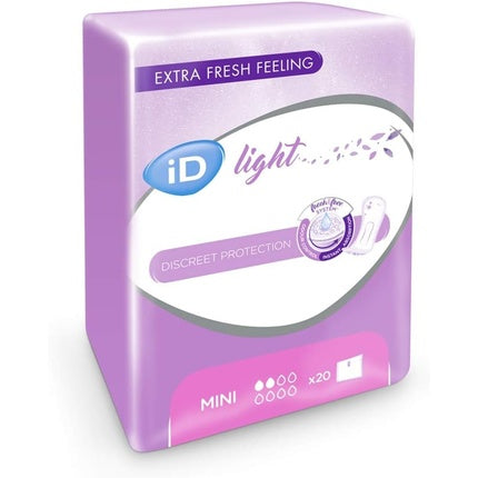 Id Light Mini, Igienice feminine, 20 buc, ambalaj violet
