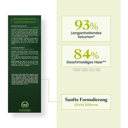 Rene Furterer Volumea Volumizing Shampoo, Verde, 200ml