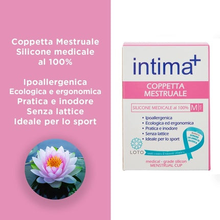 Cupă menstruală Sodico Intima+, silicon medical, medie