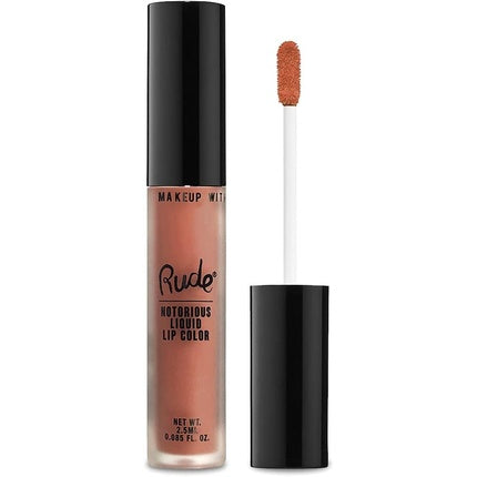 Rude Cosmetics Notorious Liquid Lip Color Below The Belt, Roșu intens, 20 ml