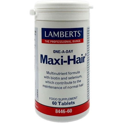 Supliment vitaminic, Lamberts, Maxi-Hair, 60 tablete