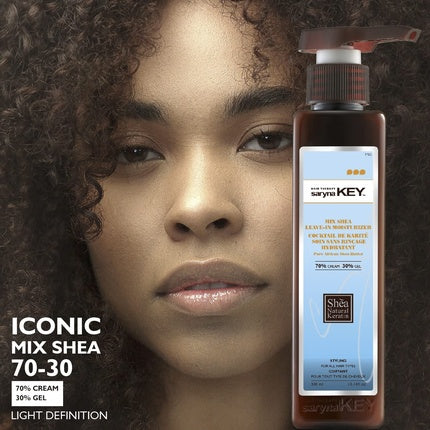 Cremă hairstyling Saryna Key Curl Control, unt de shea african, proteine de mătase