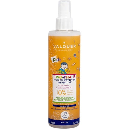 Condiținator preventiv împotriva păduchilor, Valquer Lab, Kids, Tea Tree Oil, 300ml