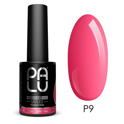 Gel Polish Palu Warsaw P9, roz vibrant, capacitate 11 ml