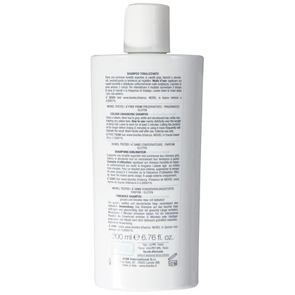 Șampon Bionike Shine On, Silver Touch, alb