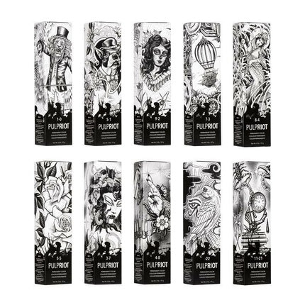 Vopsea de păr, Pulp Riot, Faction8, negru alb