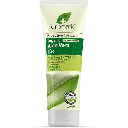 Gel hidratant, Dr Organic, Aloe Vera cu castravete, 200ml