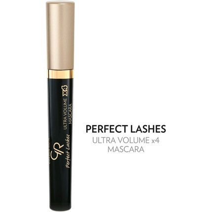 Mascara Golden Rose Perfect Lashes Ultra Volume x4, negru