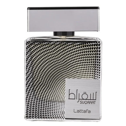 Parfum Bărbați, Lattafa Suqraat, argintiu, 100 ml