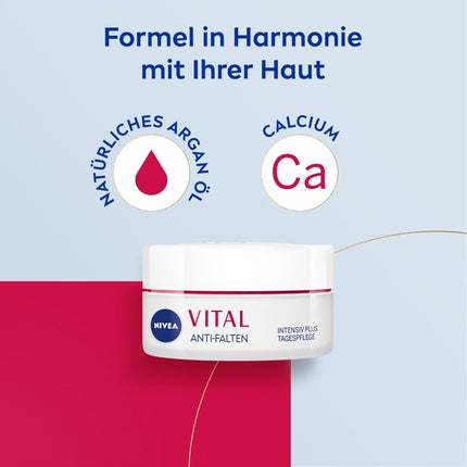 Cremă zi, Nivea Vital, anti-rid, SPF15, 50ml