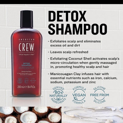 Sampon Detox, American Crew, 33.8oz