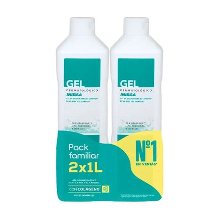 Gel Dermatologic Inibsa, Set 2x1000ml