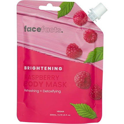 Mască corp Face Facts, Raspberry, 210g