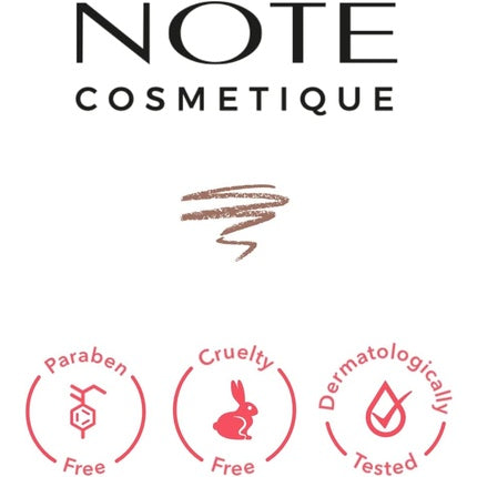 Creion Sprâncene 2 în 1 Note Cosmetics Natural Look Bej