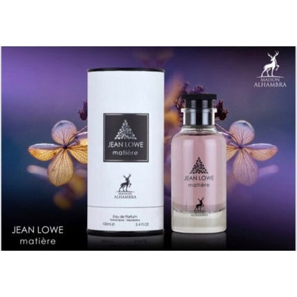 Parfum EDP, Maison Alhambra, Jean Lowe Matiere, 100ml