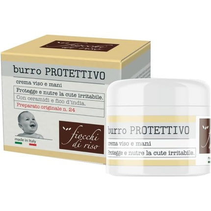 Cremă pentru față și mâini, Fiocchi Di Riso, protectivă, 30ml