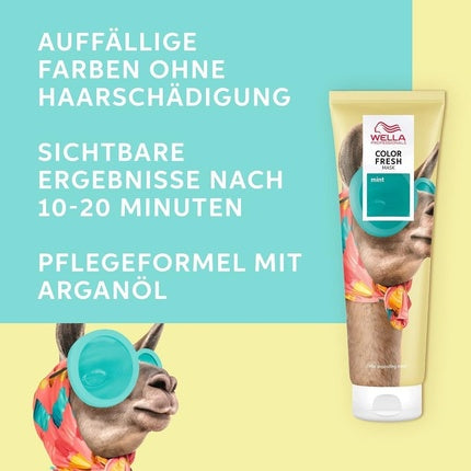 Masca de Colorare, Wella, Color Fresh, Mint, 150ml