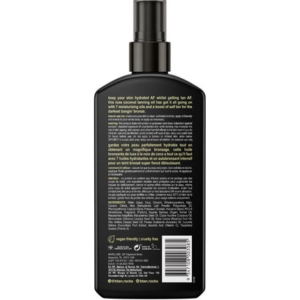 Ulei de bronzat B.Tan Tanned AF Intensifier, 236 ml