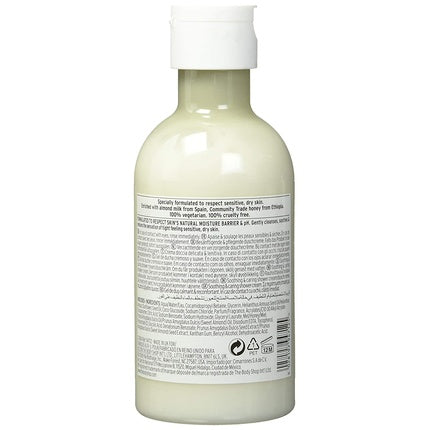 Cremă de duș Almond Milk & Honey, The Body Shop, ambalaj cu pompă