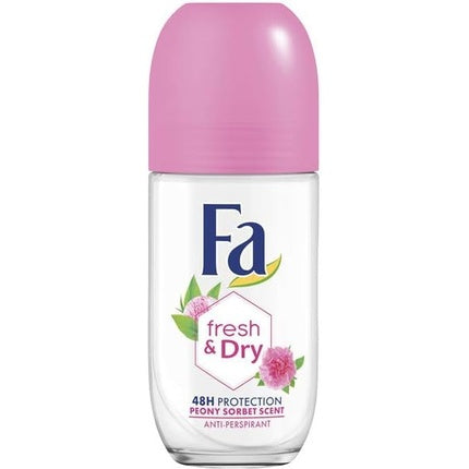 Deodorant FA Fresh & Dry Peony Sorbet Roll-On, 50ml