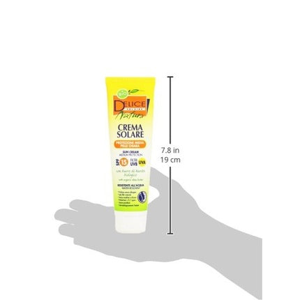Cremă solară Delice Crema Solare SPF15 BIO, 150ml