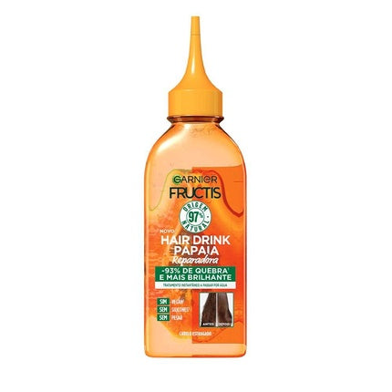 Mască de păr hrănitoare Garnier Fructis Hair Food Papaya, 200ml
