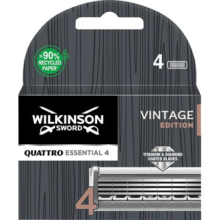 Lame ras, Wilkinson Sword, Quattro, model vintage