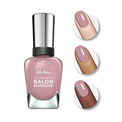 Lac de unghii Sally Hansen Complete Salon Manicure 302 Rose to the Occasion, 15ml