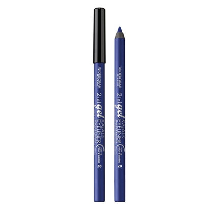 Creion Kajal, Deborah, 2-in-1, albastru
