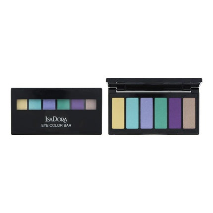 Paletă ochi Isadora Eye Color Bar 62 Surf Sun, 5 culori, cutie neagră