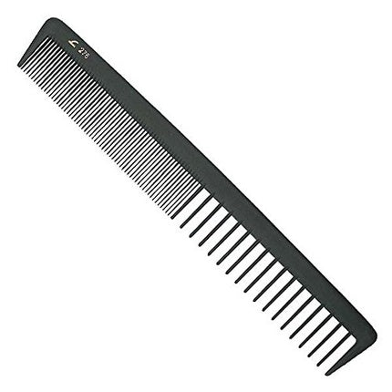 Pieptene de tăiat părul, Fejic, Carbon Hair Cutting Comb 276, negru